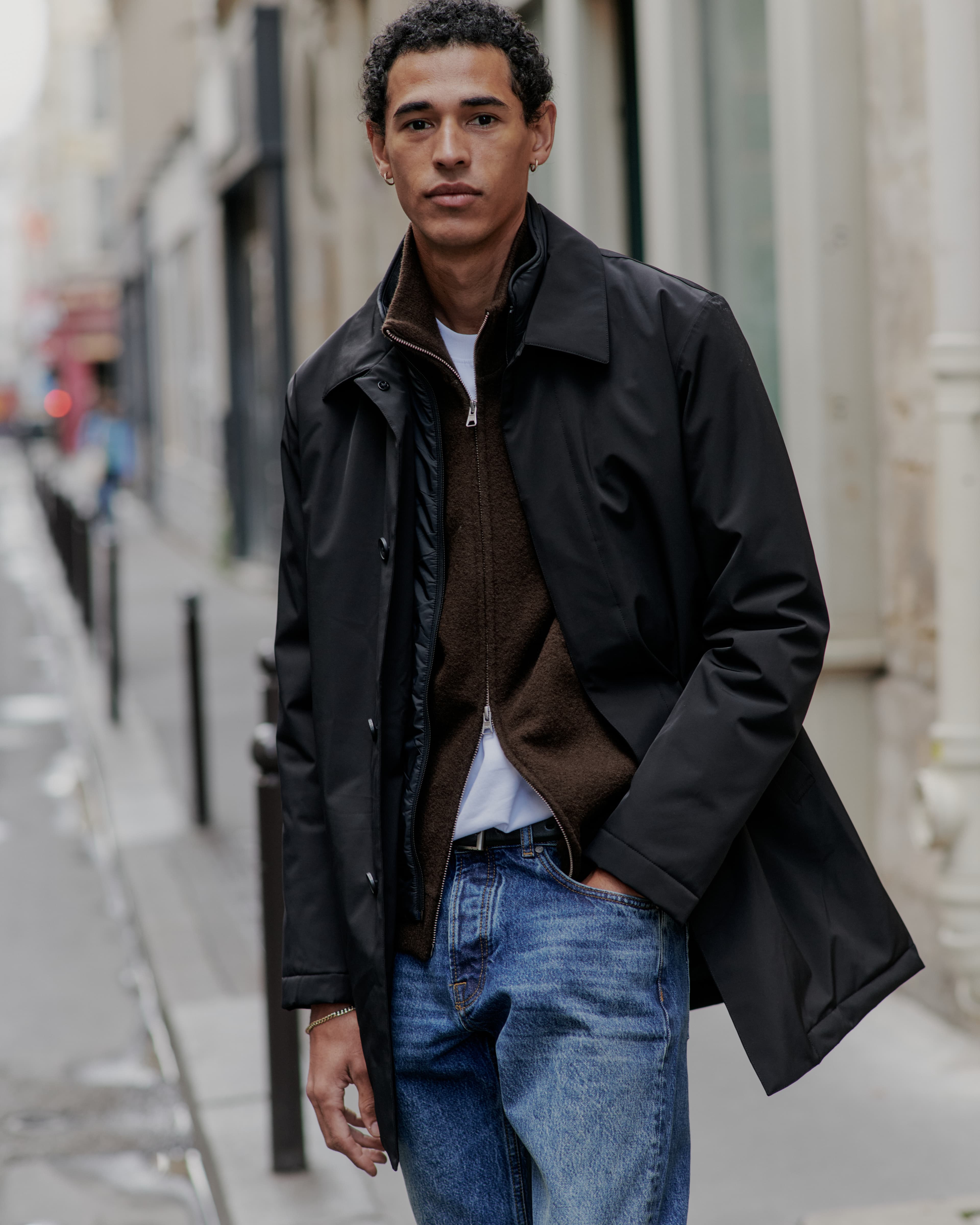Premium menswear product rail used as a generic visual for the NN07 success story.