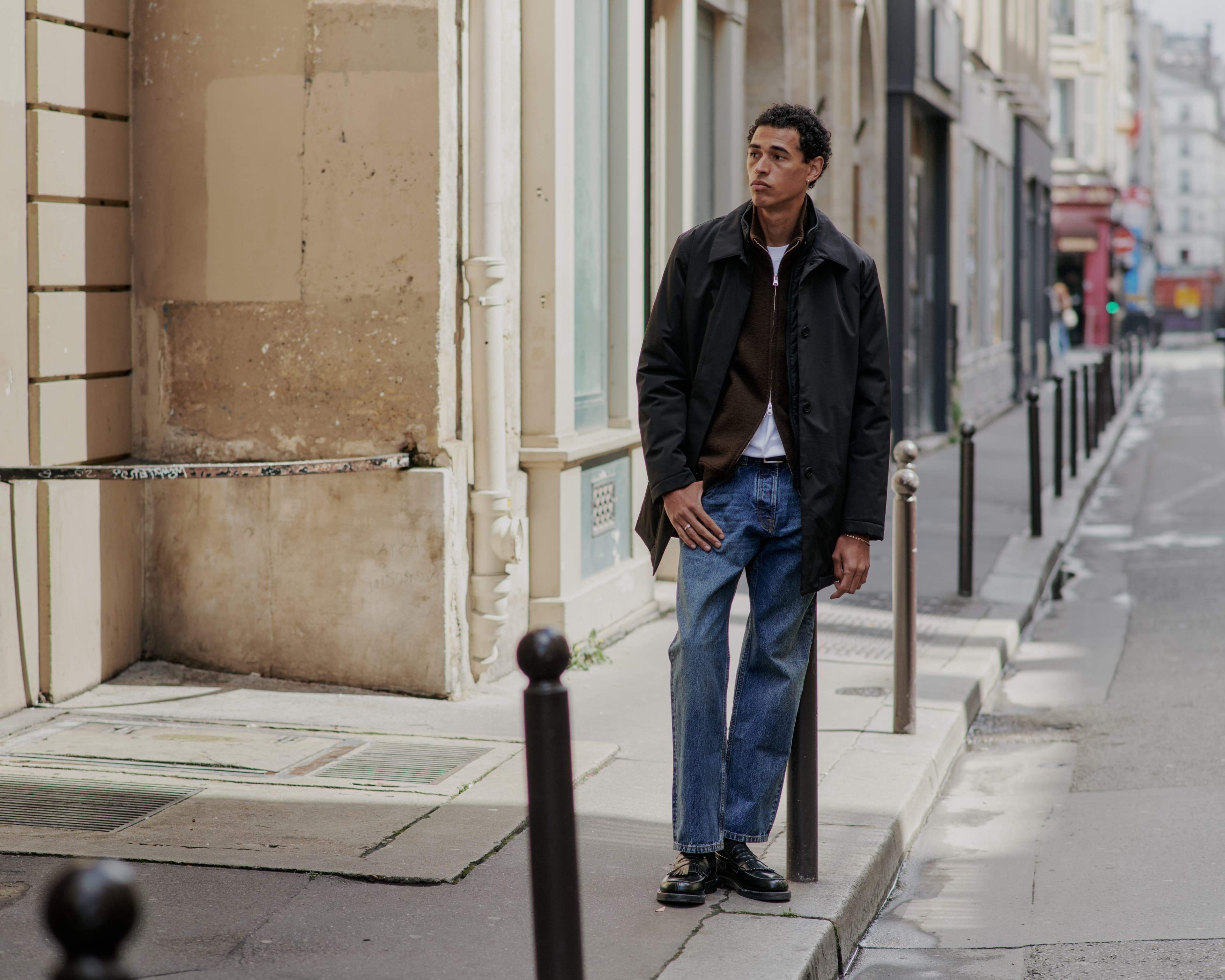 Premium menswear portrait for the NN07 and Care of Carl success story.