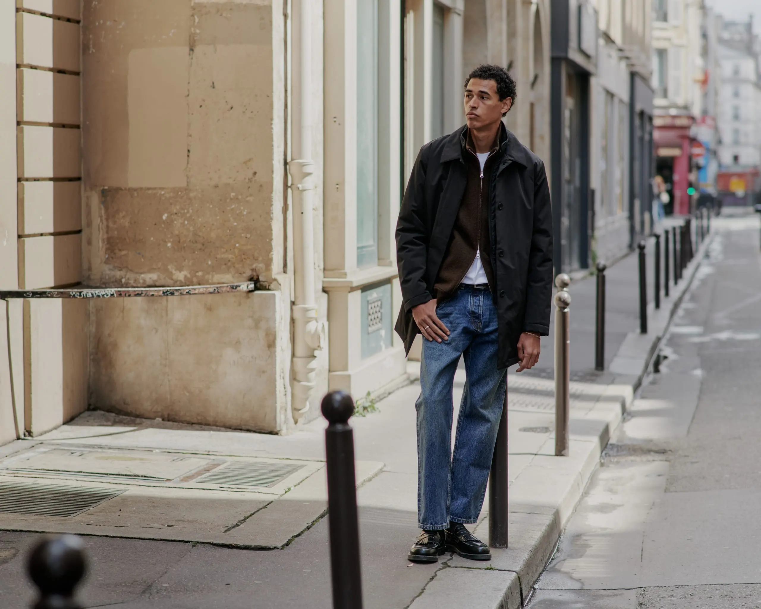 Premium menswear portrait for the NN07 and Care of Carl success story.