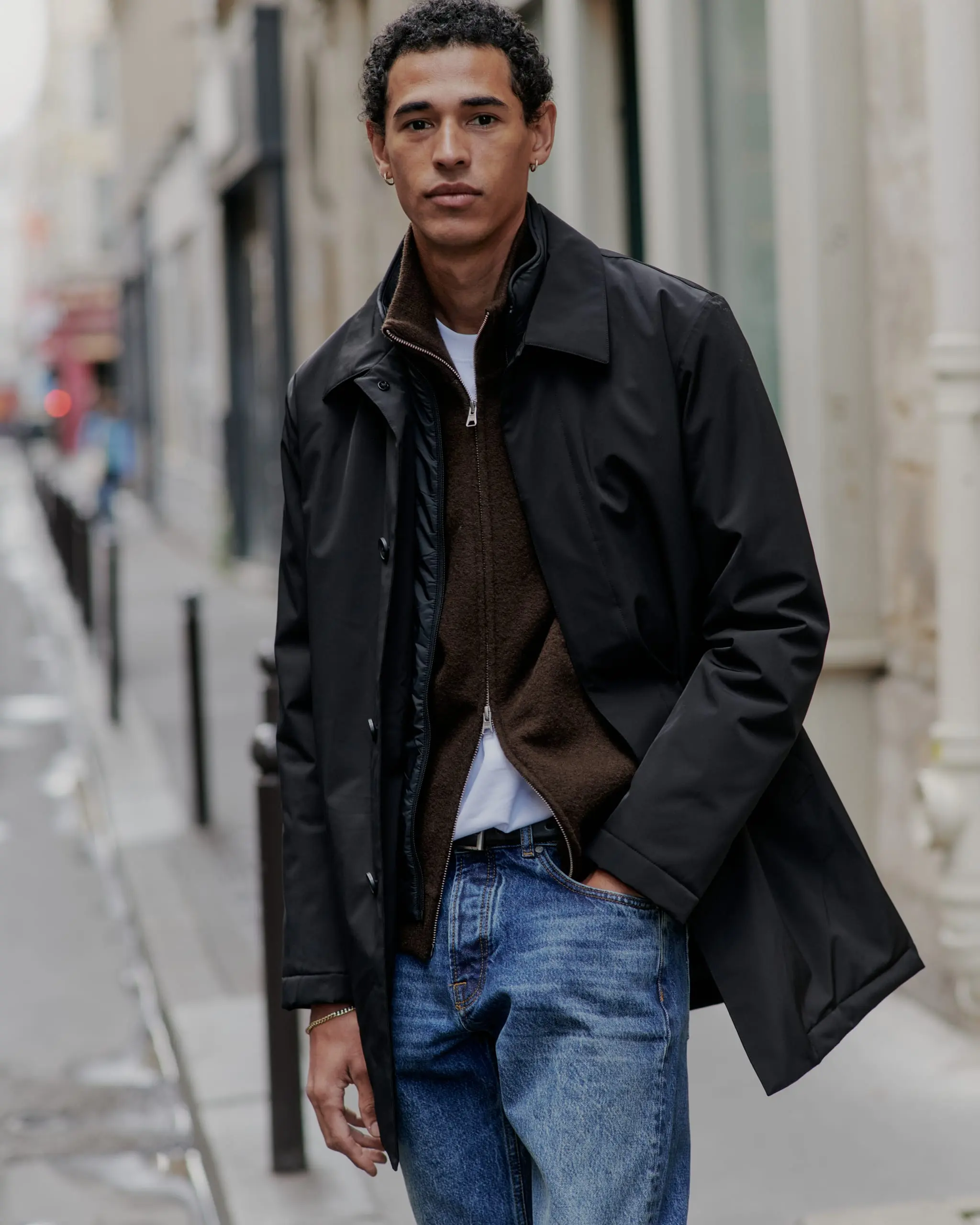 Premium menswear product rail used as a generic visual for the NN07 success story.